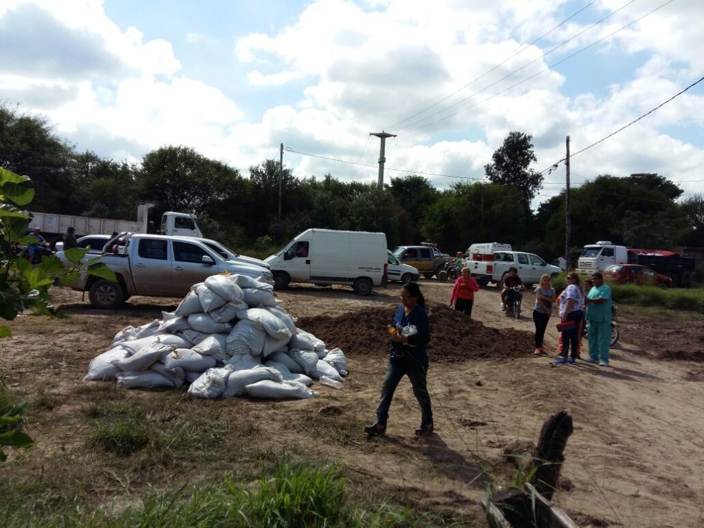 Continúa el operativo de asistencia a los bandeños afectados por las inundaciones