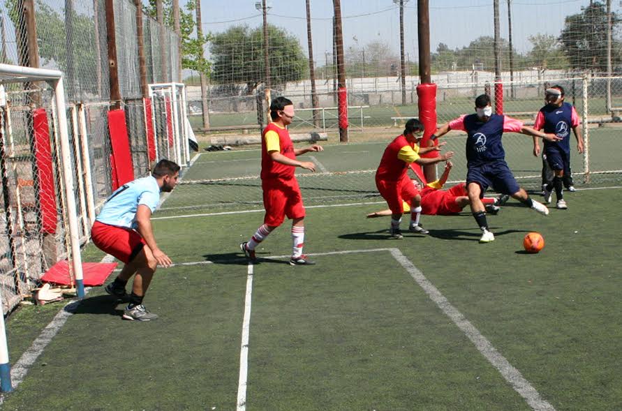 El equipo de fútbol municipal de no videntes participará en un campeonato nacional