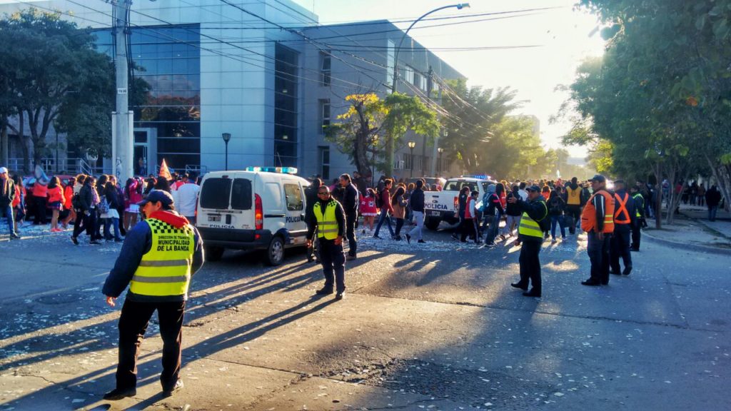 Exitoso operativo de acompañamiento en una nueva presentación de camperas Exitoso operativo de acompañamiento en una nueva presentación de camperas