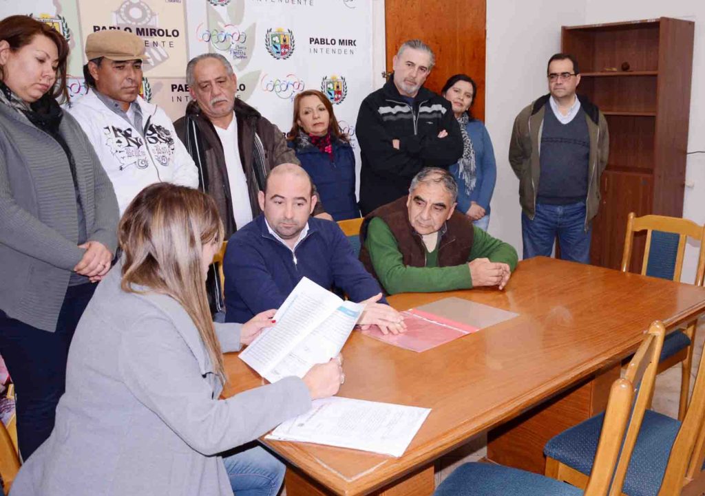 El intendente articula acciones con los gremios para beneficiar a los municipales El intendente articula acciones con los gremios para beneficiar a los municipales