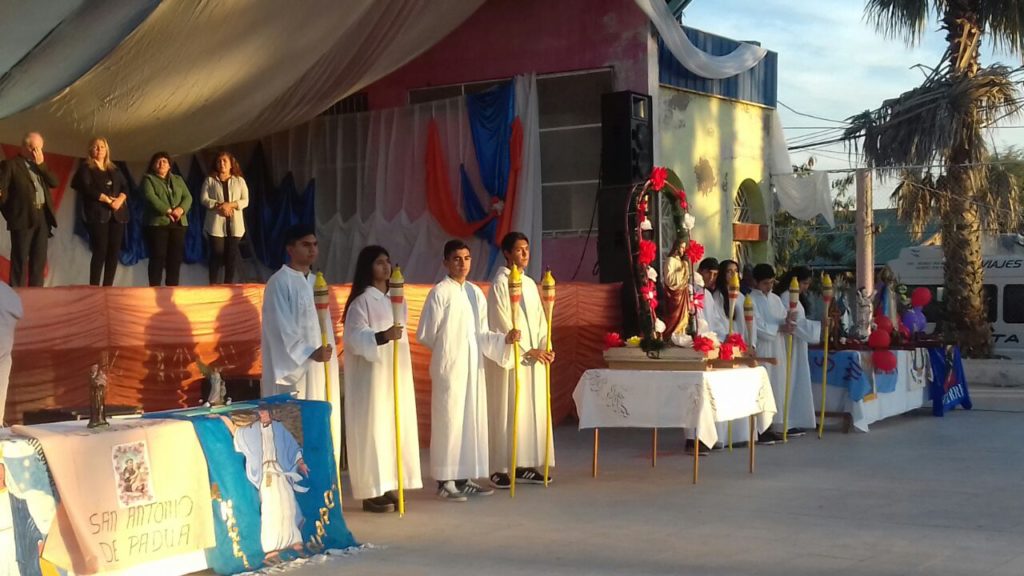 Bokalic presidió la fiesta en honor al Sagrado Corazón de Jesús en Clodomira
