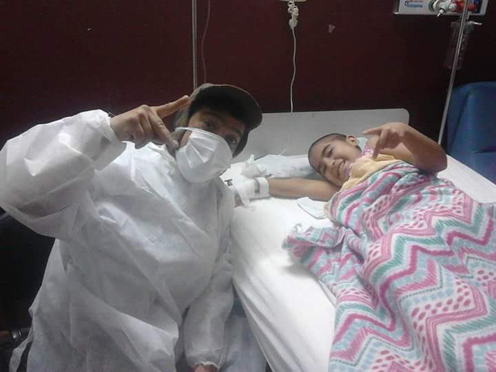 “El Chavo del 8” le sacó una sonrisa a una niña bandeña