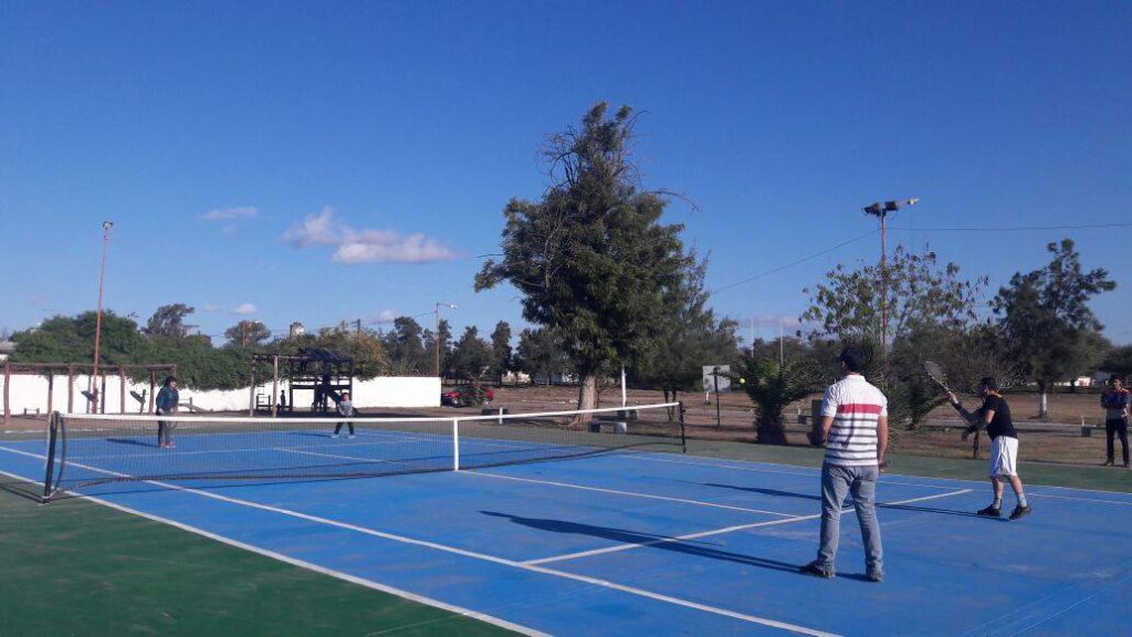 La Municipalidad de Clodomira  habilitará su primera cancha pública de tenis