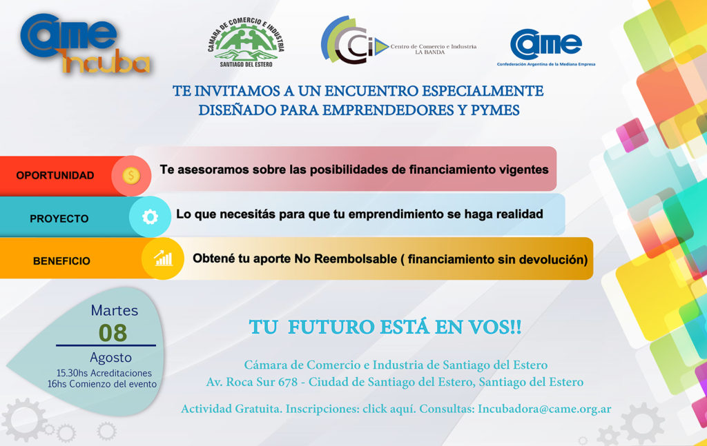 Invitan a participar del encuentro gratuito “Animate a Emprender” Invitan a participar del encuentro gratuito “Animate a Emprender”
