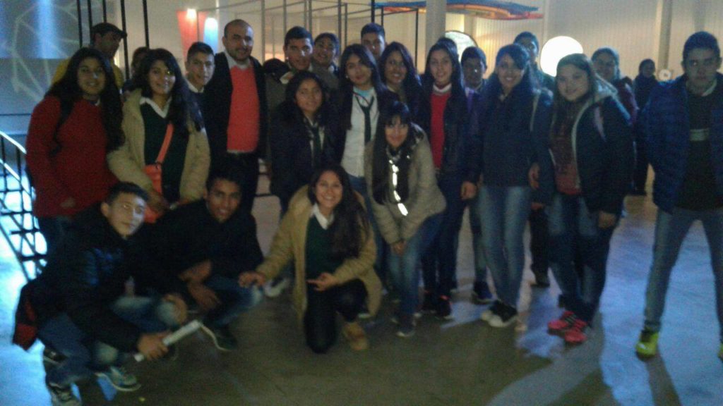 Alumnos San  Pedro de Guasayán visitaron la muestra “Creo Santiago”