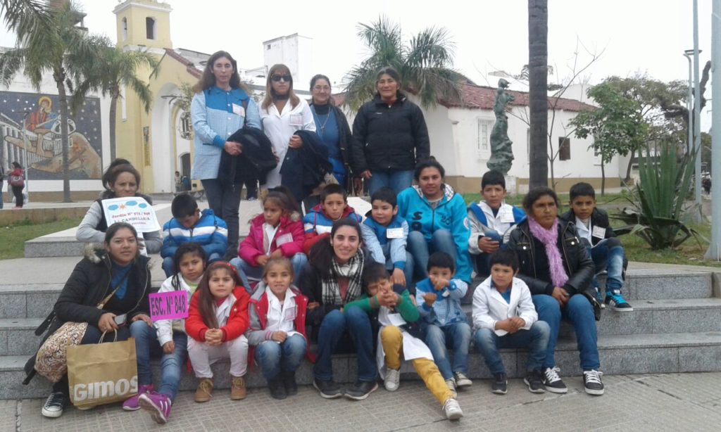 Chicos del paraje La Candelaria vivieron una experiencia inolvidable en Las Termas