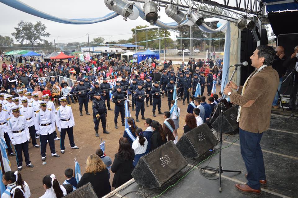 La Dársena y San Ramón celebraron el 9 de julio con obras y un gran espectáculo de doma y folclore