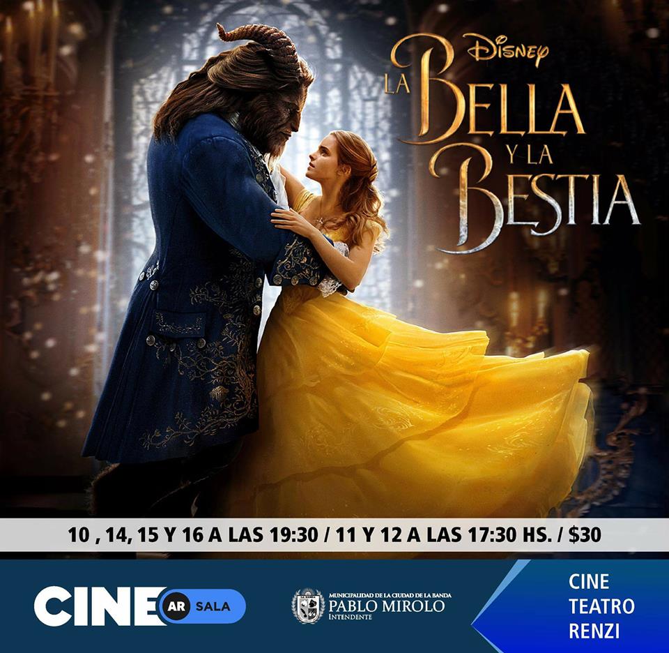 “La bella y la bestia” y “Mamá se fue de viaje” son las propuestas del Cine Renzi