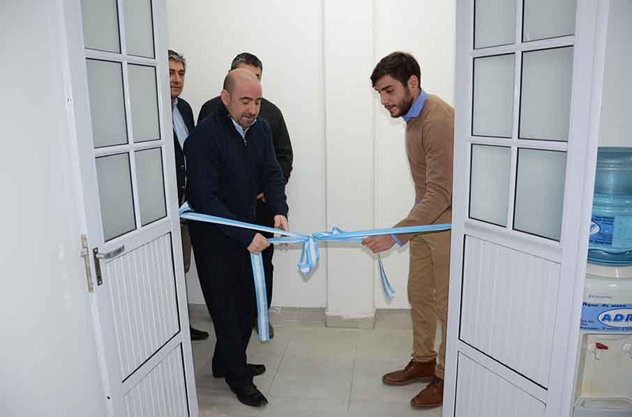 Mirolo inauguró las oficinas de la Dirección de Prevención Contra el Uso Indebido de Drogas