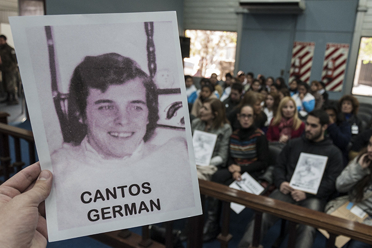 Germán Cantos, el joven “objetivo a eliminar” por el terrorismo de Estado