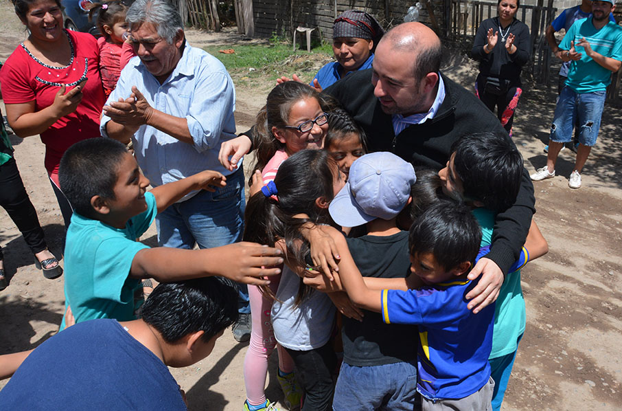 Mirolo dejó inaugurado un comedor en el barrio 4º Centenario II