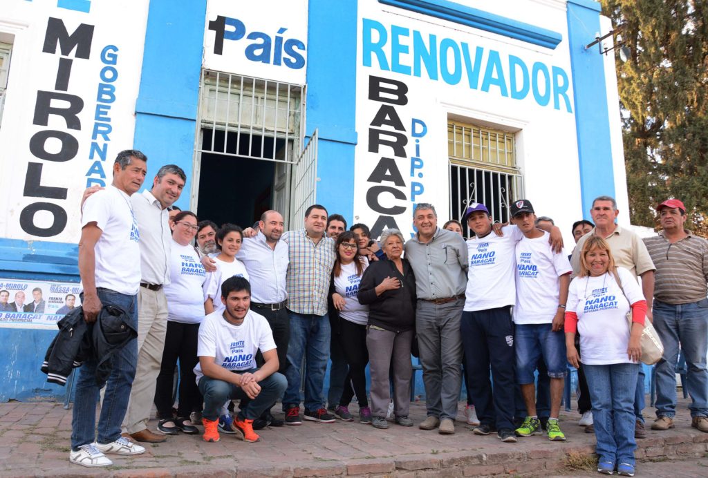 Mirolo recibió un fuerte respaldo popular en Frías