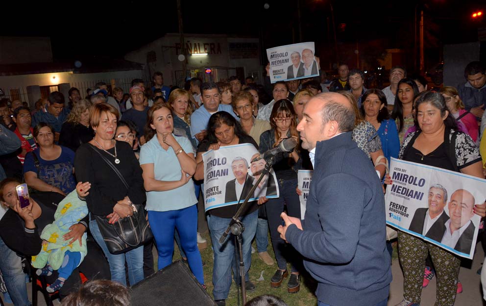 Mirolo dejó inaugurado un nuevo local partidario