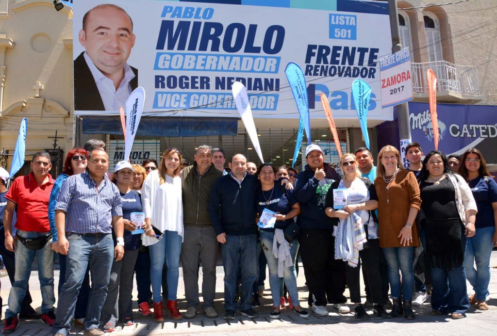 Los candidatos de Frente Renovador 1 País sumaron una nueva sede partidaria en pleno centro capitalino