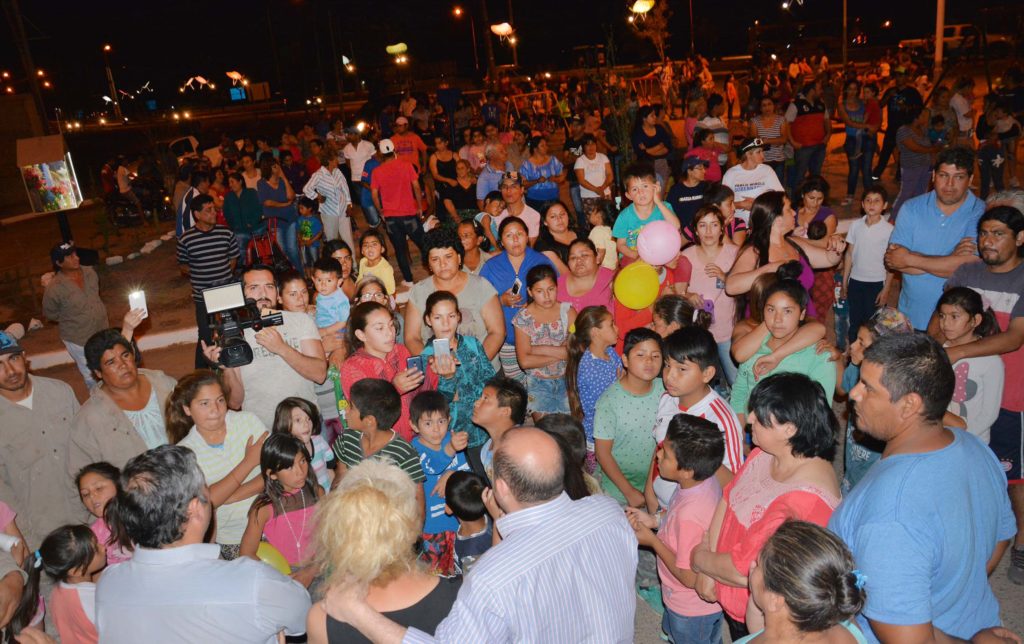Mirolo habilitó un nuevo espacio verde para los vecinos del barrio Río Dulce