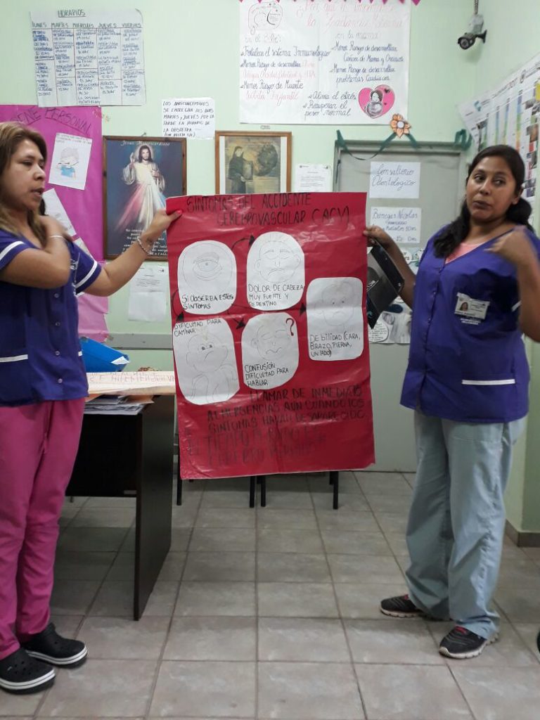 Se realizó un Taller sobre ACV en el CAMM Ampliación 1º de mayo