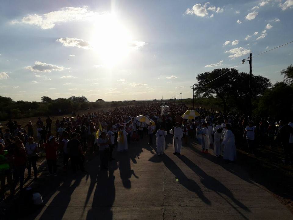 Una multitud participó del inicio de la novena en honor a la Virgen de Sumampa Una multitud participó del inicio de la novena en honor a la Virgen de Sumampa