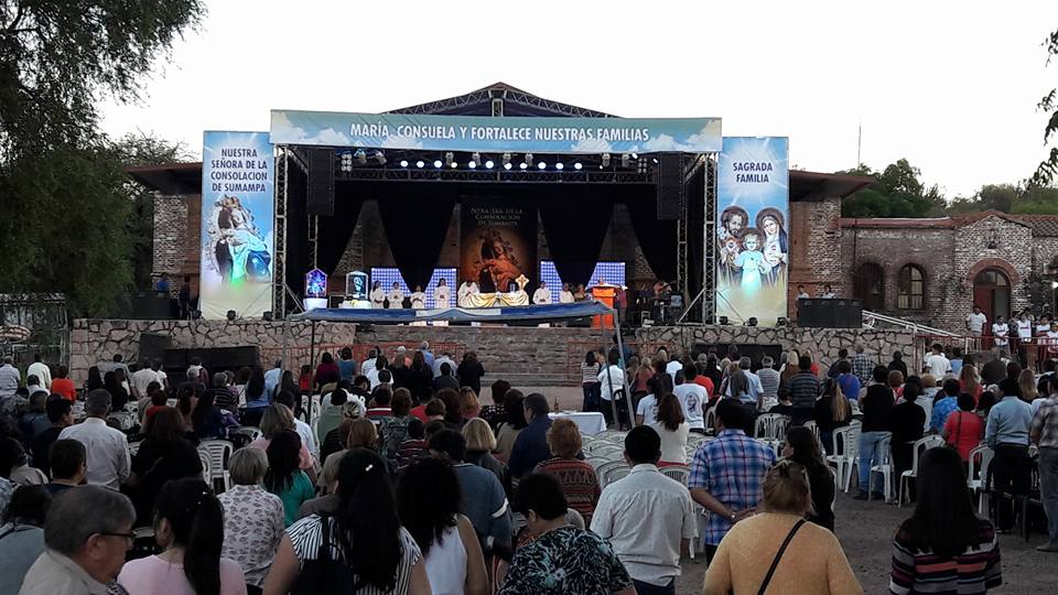 Sumampa vive días cargados de fe en honor la Virgen de la Consolación