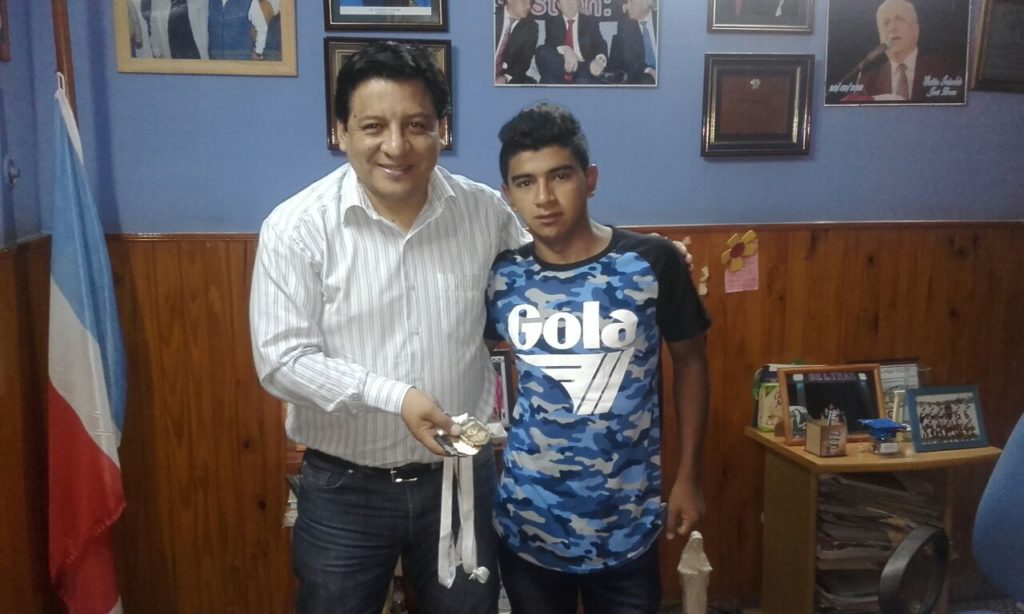 Beltrán: Hugo Cabezas alcanzó dos medallas de oro en los Juegos Adaptados “Evita”