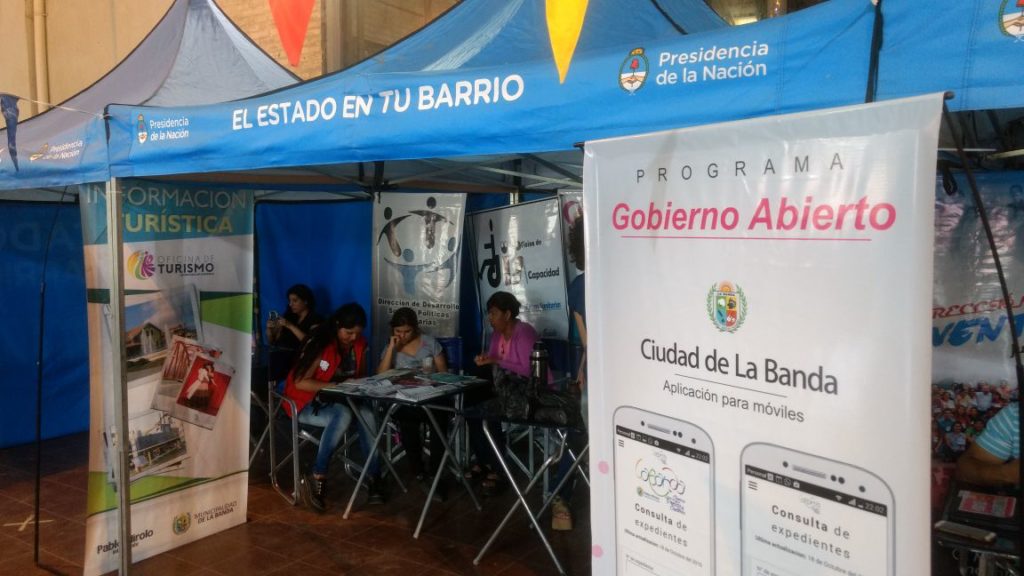 El municipio bandeño se suma al “Estado en tu barrio” El municipio bandeño se suma al “Estado en tu barrio”