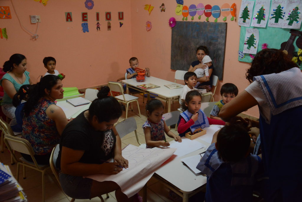 Haciendo Caminos realizó un relevamiento nutricional y social en el Jardín Municipal N° 8