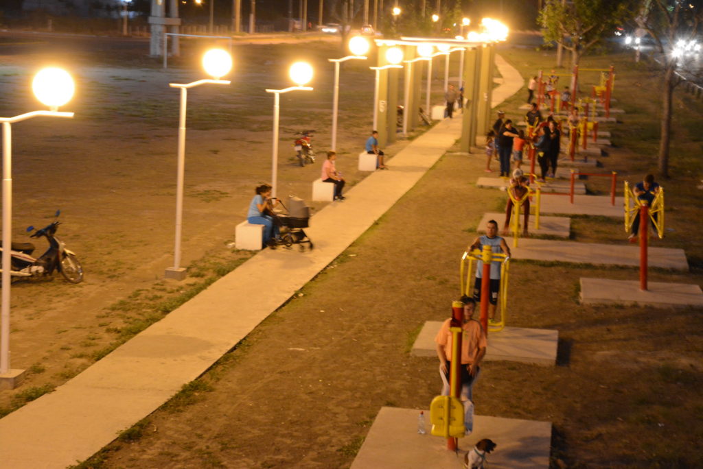 Ampliaron la red de luces led de alta potencia en las principales avenidas