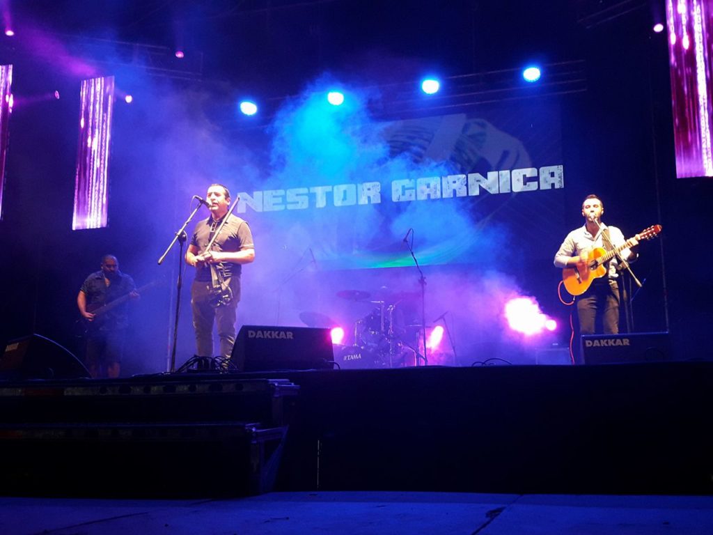 Néstor Garnica hizo vibrar a cientos de personas en el Club Old Lions