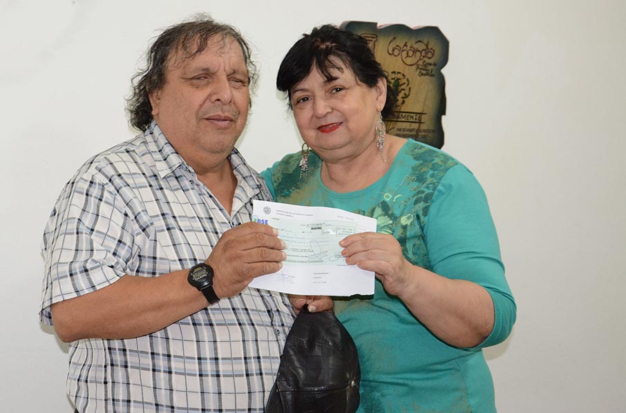 El Municipio entregó una importante ayuda al músico “Chuli” Peralta