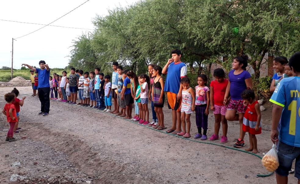 Los chicos de Clodomira viven las vacaciones a pleno Los chicos de Clodomira viven las vacaciones a pleno