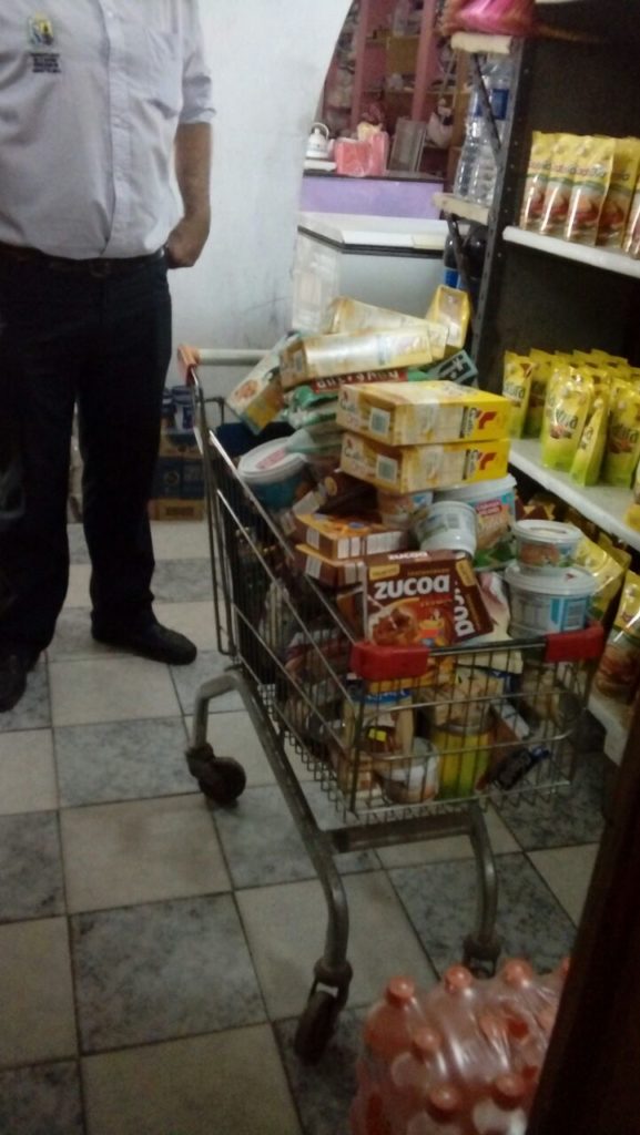 Decomisaron casi cien kilos de mercadería en mal estado