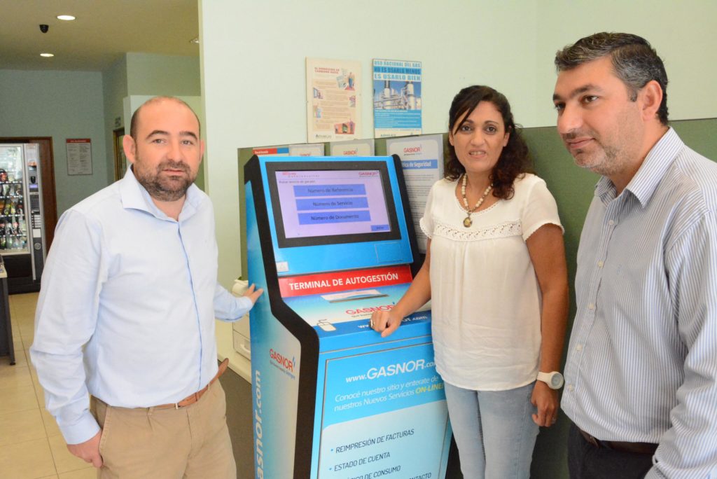 Los bandeños tendrán una terminal autoconsulta de Gasnor en la Municipalidad