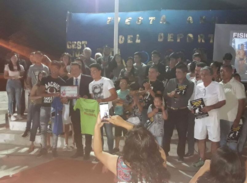 Los deportistas de Clodomira recibieron merecidas distinciones por su trabajo en 2017 Los deportistas de Clodomira recibieron merecidas distinciones por su trabajo en 2017
