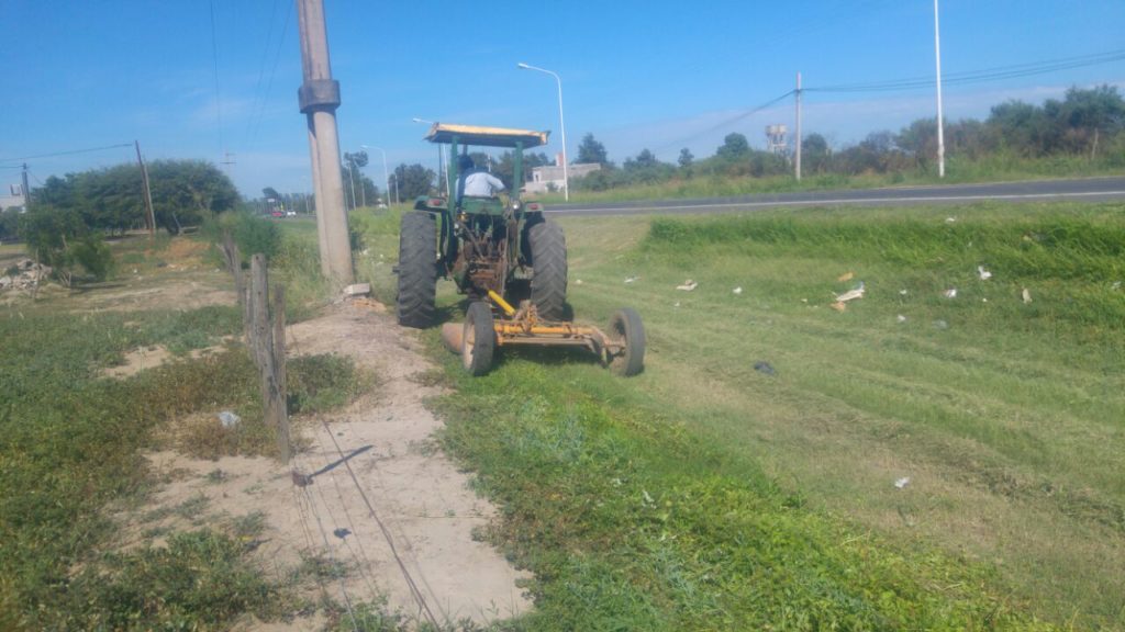 De cara al inicio de clases, se realizan tareas de limpieza en toda la ciudad