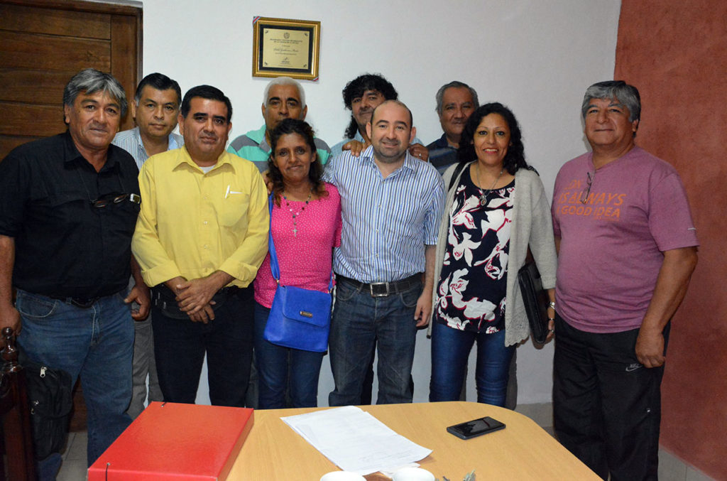 Mirolo y representantes de Suoem trataron la reforma del estatuto municipal