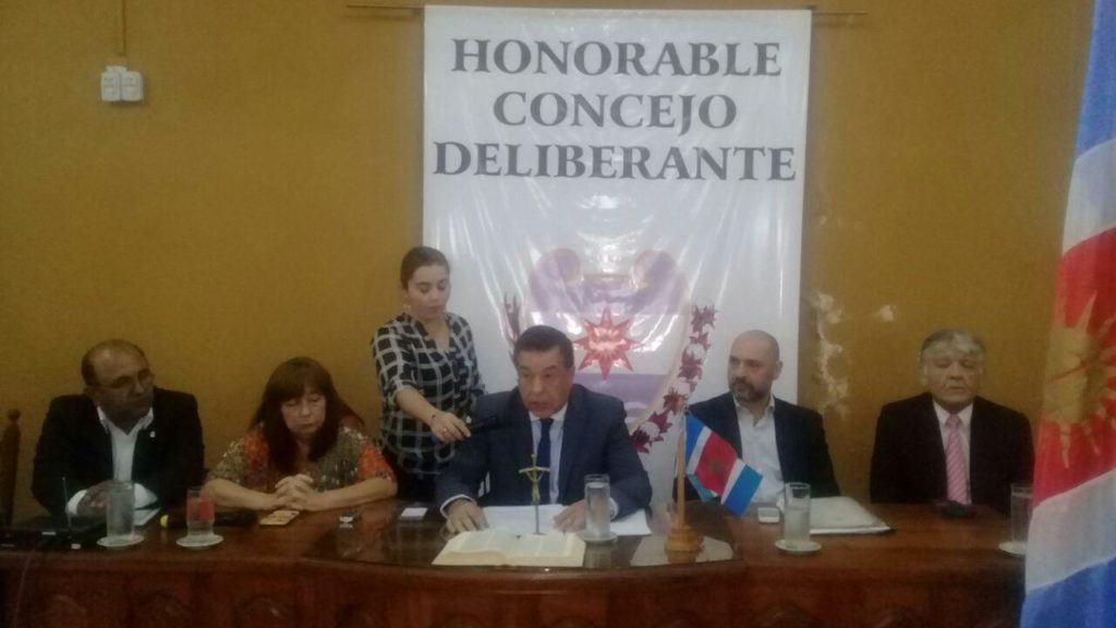 José “Toto” Herrera brindó su mensaje anual ante funcionarios y ediles