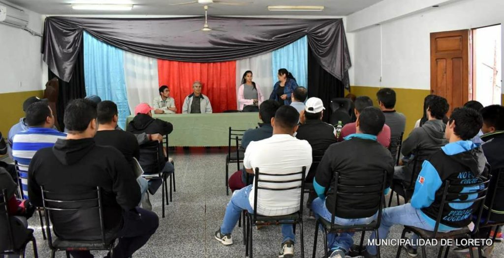 En Loreto presentaron cursos gratuitos de capacitación para sus vecinos En Loreto presentaron cursos gratuitos de capacitación para sus vecinos