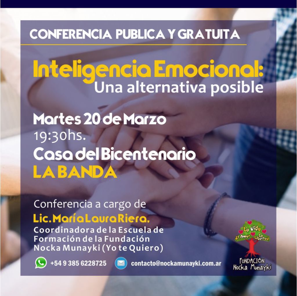 Convocan a una conferencia sobre la Inteligencia Emocional