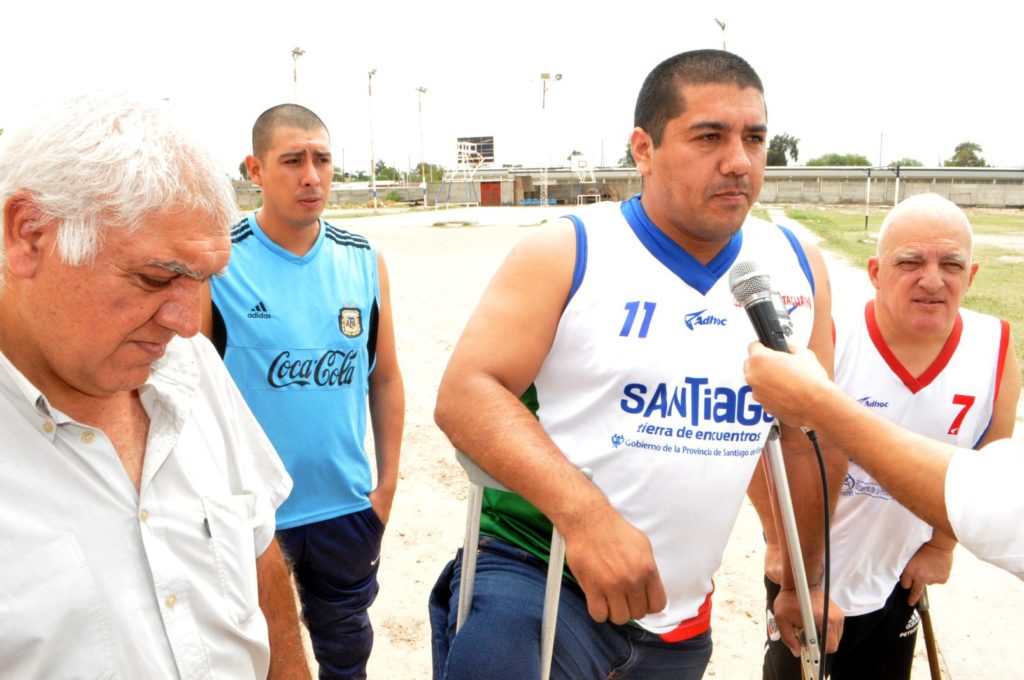 Santiagueños jugarán un torneo de básquet sobre silla de ruedas