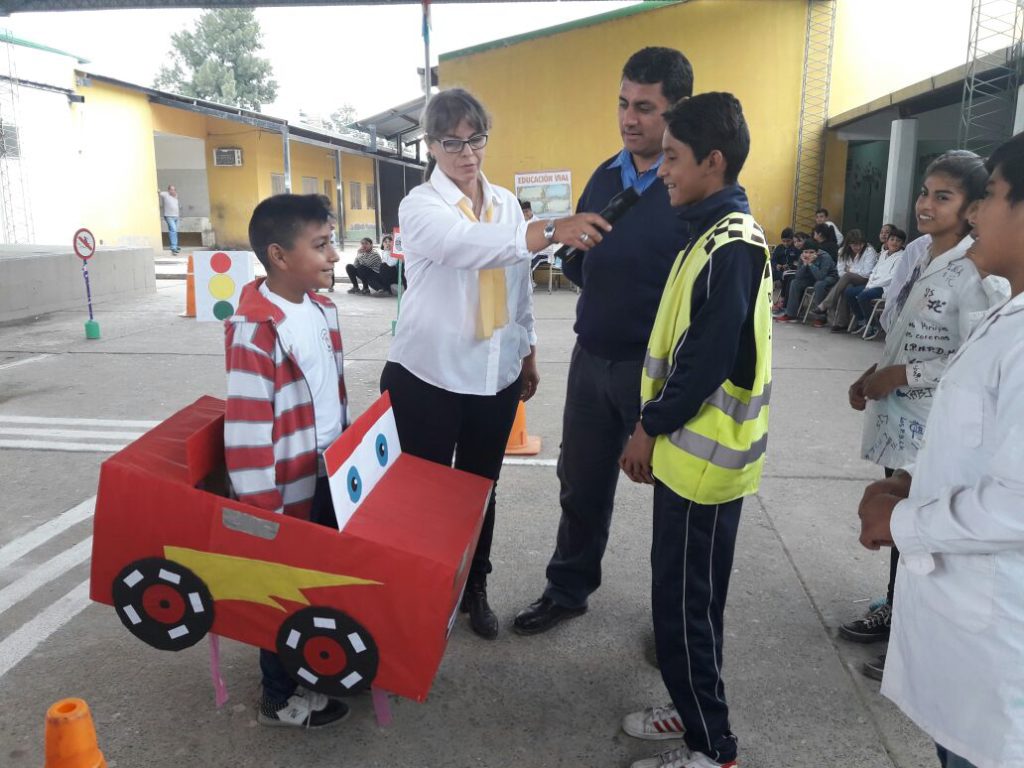 La Educación Vial atrajo la atención de los estudiantes capitalinos