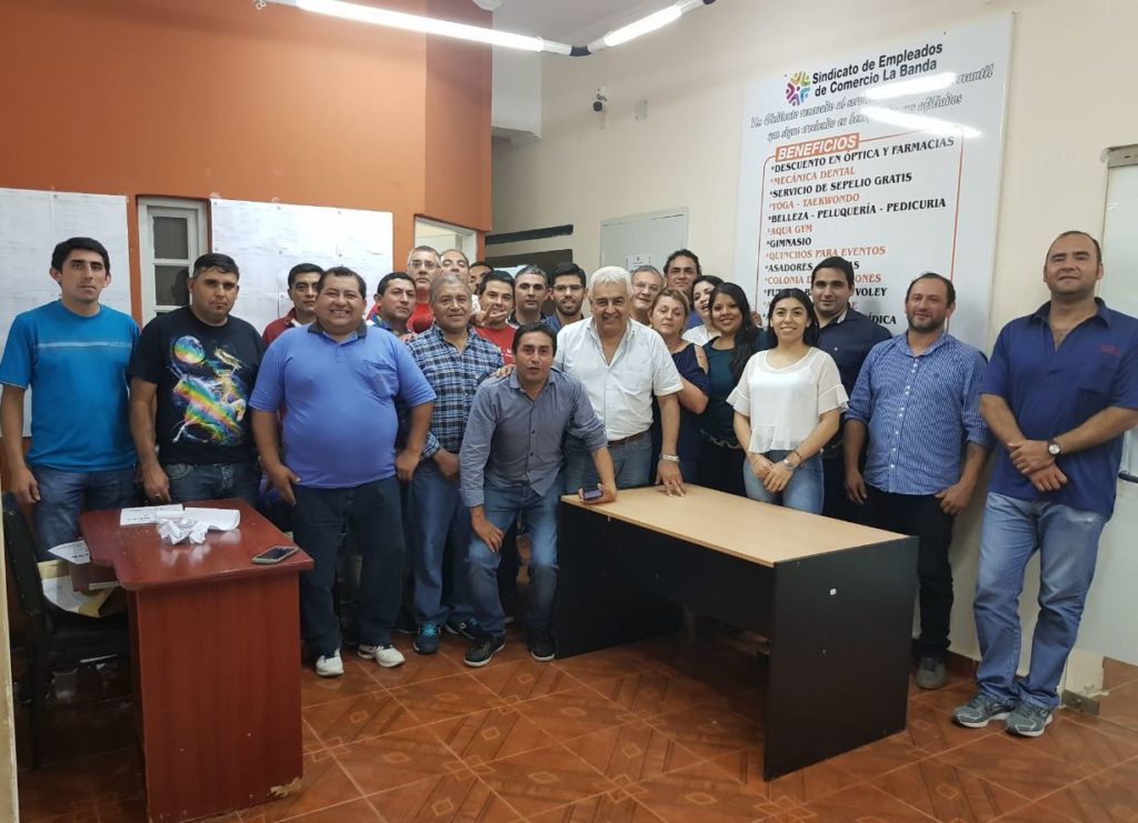 Julian Luna fue reelecto como secretario general del Sindicato de Empleados de Comercio