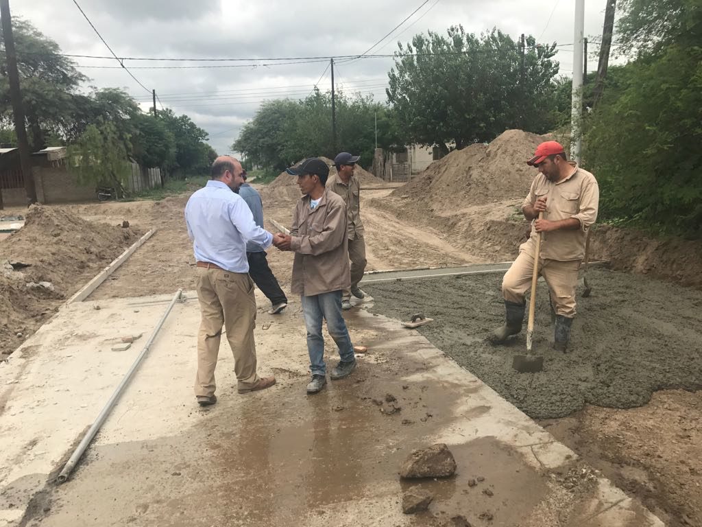 Mirolo saludó a los trabajadores y les agradeció por su compromiso y dedicación