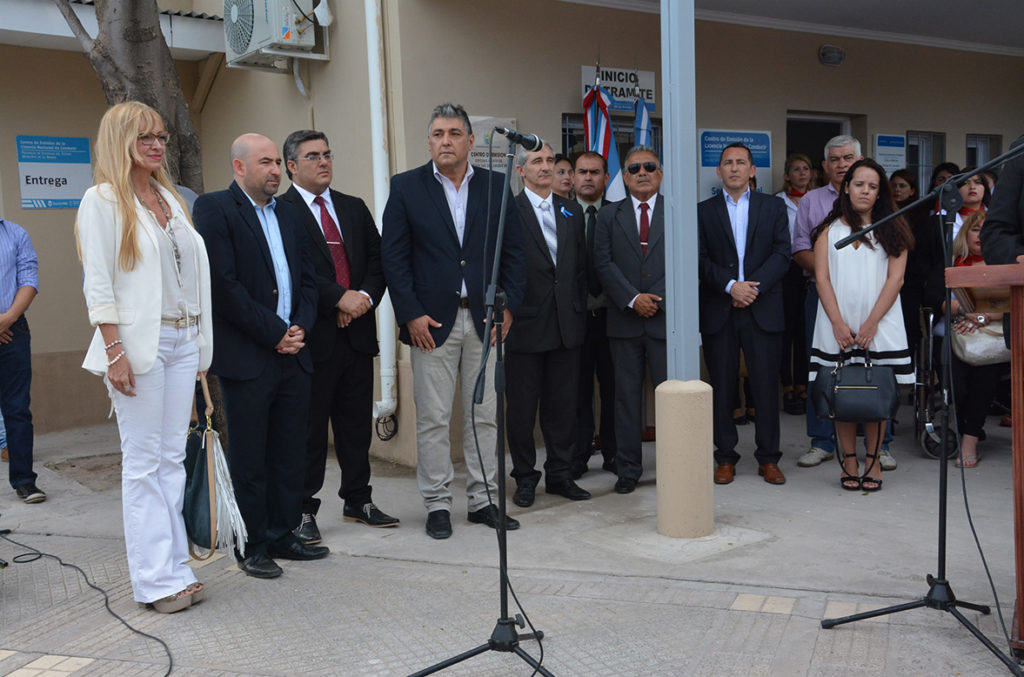 Se inauguró el Centro de Emisión de Licencia Nacional de Conducir