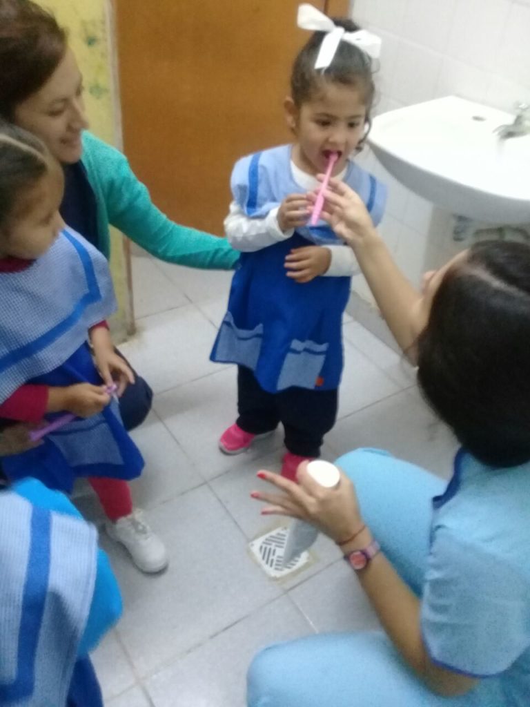 Talleres de salud bucodental para los pequeños de los Jardines de Infantes