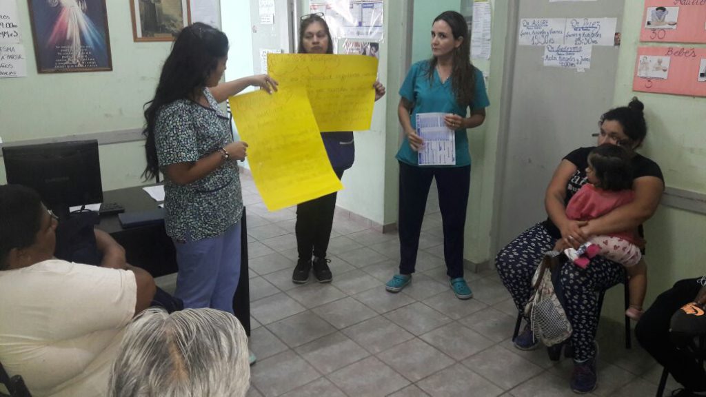 Vecinos se informaron sobre el sarampión y cómo prevenirlo