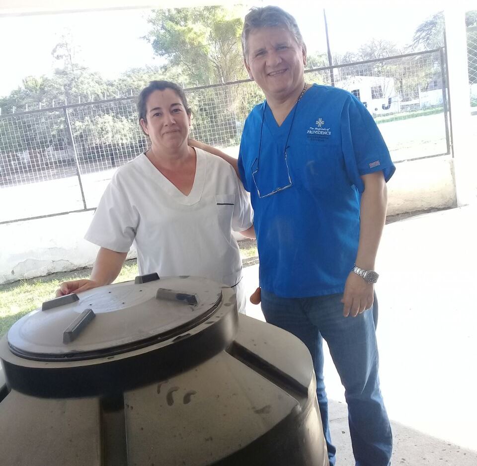 La posta sanitaria de El Dean recibió una importante ayuda