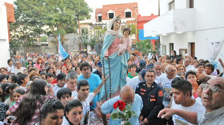 La imagen de Nuestra Señora del Rosario de San Nicolás bendecirá a los santiagueños