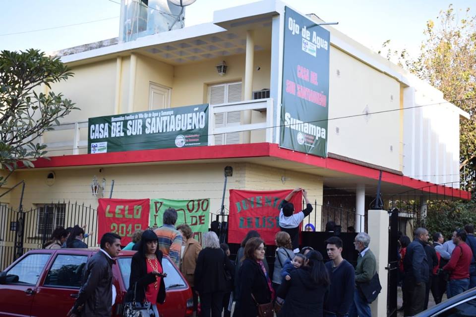 Habilitan un albergue en Capital para familias del sur de Santiago