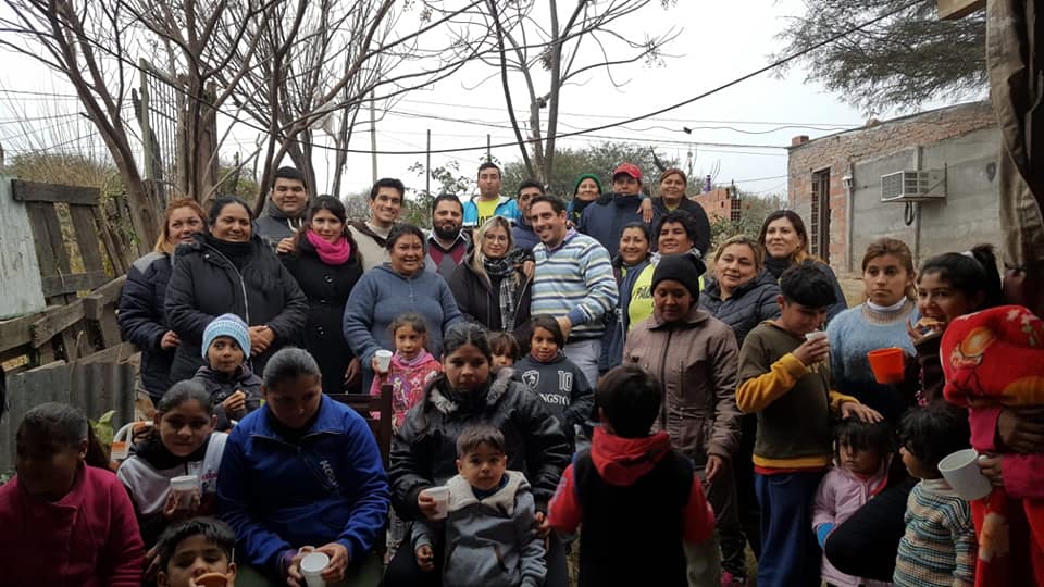Se brindó una chocolatada en un merendero del barrio Salta Prolongación