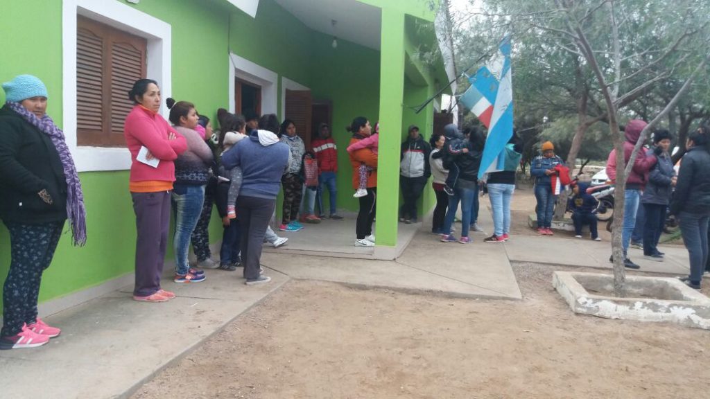 Cientos de personas fueron asistidas en un operativo sanitario en Cañada Escobar