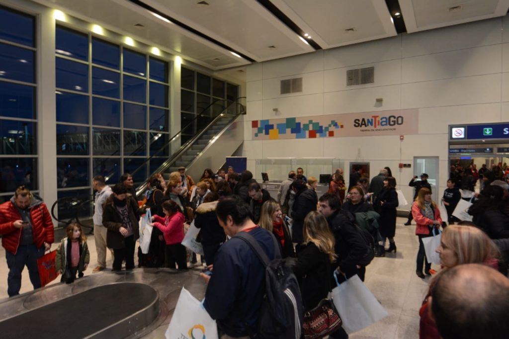 Llegó el primer vuelo de Andes a Las Termas con más de 100 pasajeros